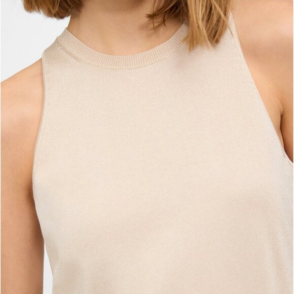 Theory Lurex Sleeveless Knit Tank Top - Picture 12 of 15